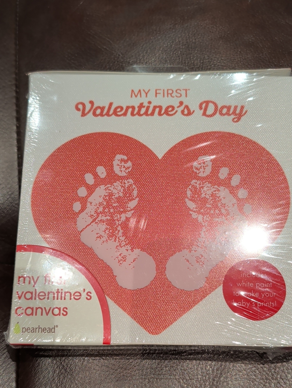 My First Valentine's Day Footprints